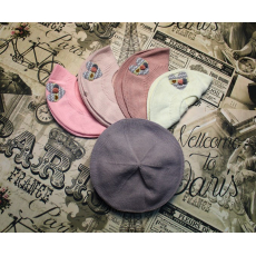 Фото берет вязаный трикотаж акрил хлопок пр-во Россия в интернет-магазине «Детская Цена»